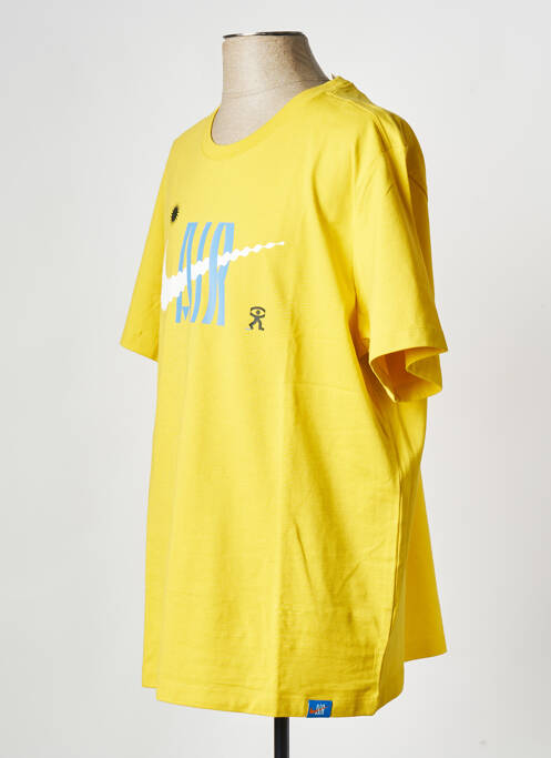 T-shirt jaune NIKE homme