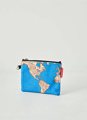 Porte-monnaie bleu KIKKERLAND pour unisexe