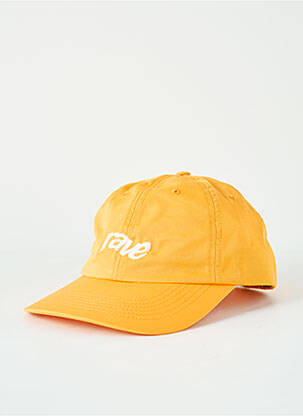 Casquette jaune RAVE homme