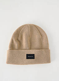 Bonnet beige OBEY femme
