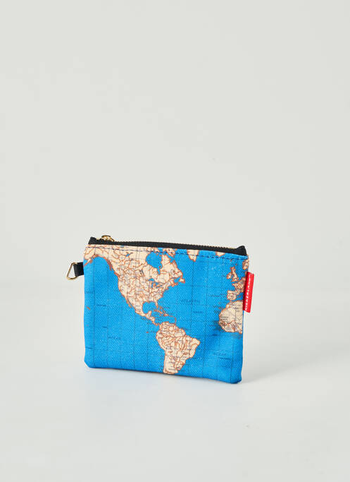 Porte-monnaie bleu KIKKERLAND pour unisexe