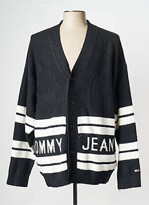 Gilet manches longues noir TOMMY HILFIGER pour homme