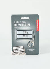 Porte-clé noir KIKKERLAND pour unisexe seconde vue