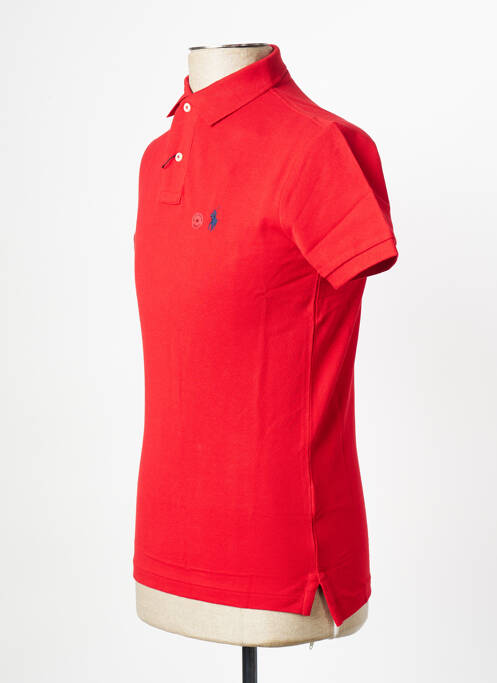 Polo rouge RALPH LAUREN pour homme