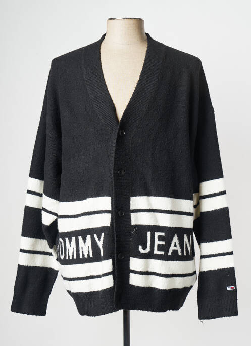 Gilet manches longues noir TOMMY HILFIGER pour homme