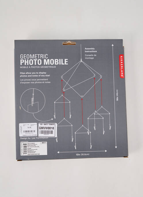 Divers maison multicolore KIKKERLAND pour unisexe