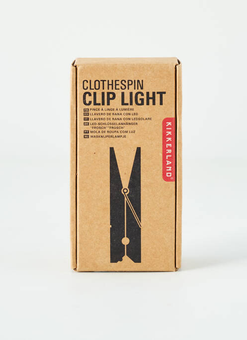 Accessoire divers marron KIKKERLAND pour unisexe