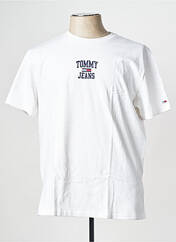 T-shirt blanc TOMMY HILFIGER pour homme seconde vue