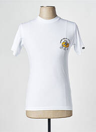 T-shirt col rond blanc VANS homme