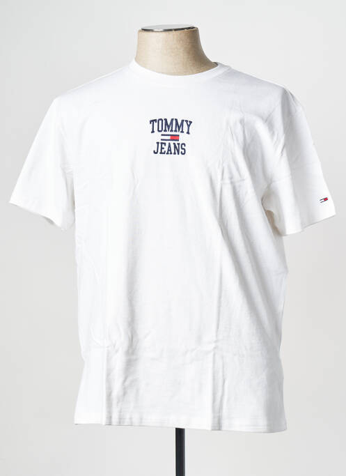 T-shirt blanc TOMMY HILFIGER pour homme