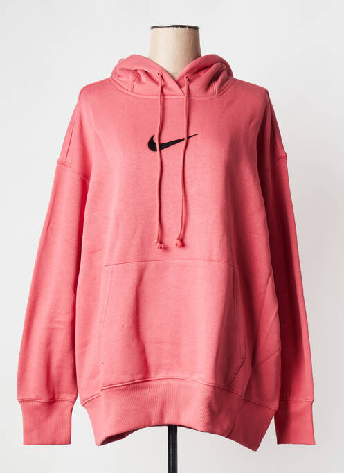 Sweat-shirt à capuche violet NIKE pour femme