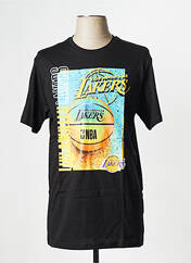 T-shirt noir NEW ERA pour homme seconde vue