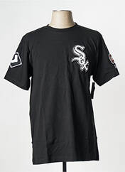 T-shirt noir NEW ERA pour unisexe seconde vue