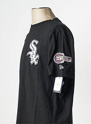 T-shirt noir NEW ERA unisexe