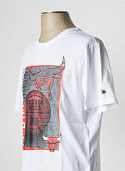 T-shirt blanc NEW ERA pour homme seconde vue