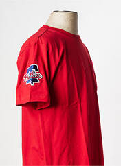 T-shirt rouge NEW ERA pour homme seconde vue