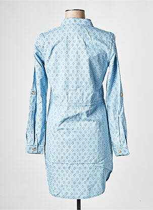 Robe courte col v bleu VILA femme