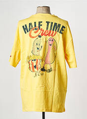 T-shirt jaune NEW ERA pour homme seconde vue