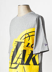 T-shirt gris NEW ERA pour homme seconde vue