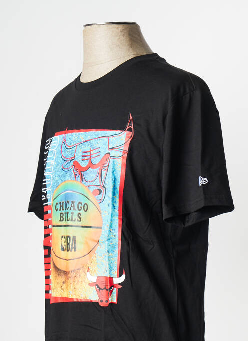 T-shirt noir NEW ERA pour homme