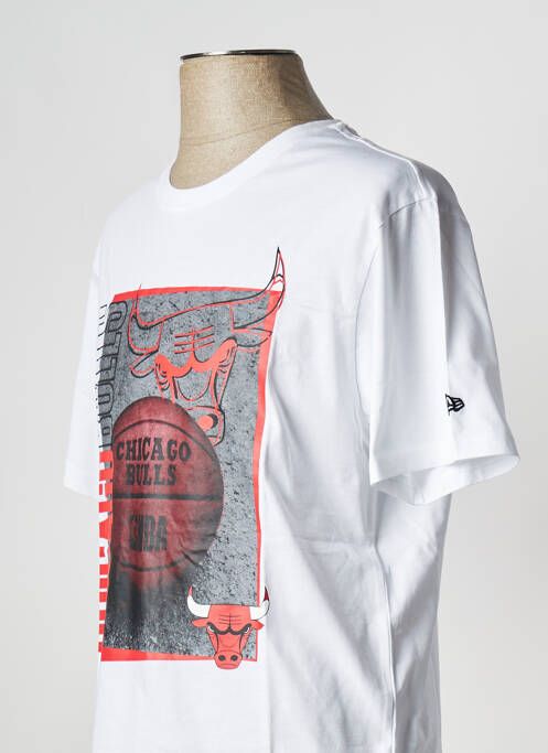T-shirt blanc NEW ERA pour homme