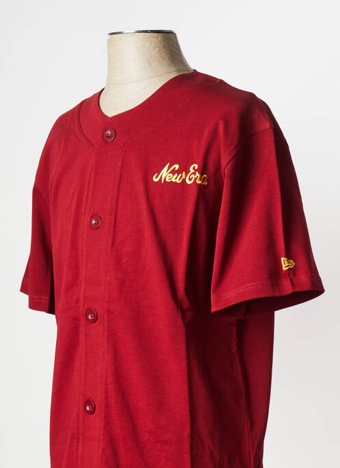 T-shirt rouge NEW ERA pour homme