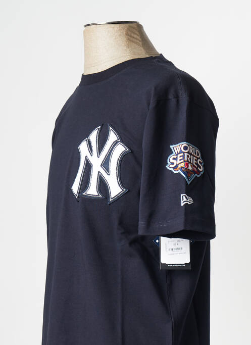 T-shirt bleu NEW ERA pour homme