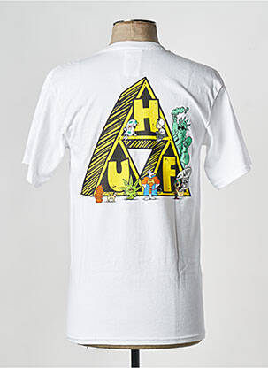 T-shirt blanc HUF homme
