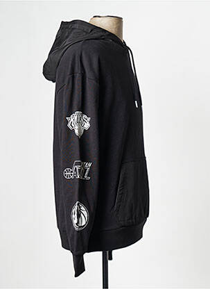 Sweat-shirt noir NEW ERA homme