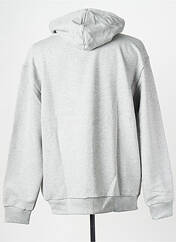 Sweat-shirt gris NEW ERA pour unisexe seconde vue
