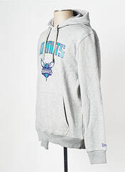 Sweat-shirt gris NEW ERA pour unisexe seconde vue