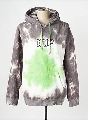 Sweat-shirt vert HUF pour unisexe