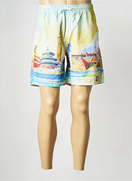 Short jaune HUF homme