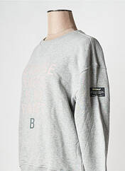 Sweat-shirt gris ECOALF pour femme seconde vue