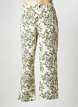 Pantalon droit blanc HUF homme