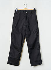 Pantalon droit noir HUF pour homme seconde vue