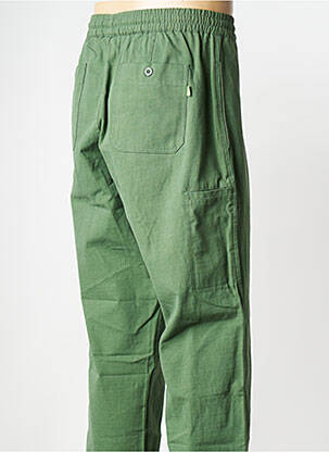 Pantalon droit vert HUF homme