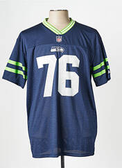 T-shirt bleu NEW ERA pour unisexe seconde vue