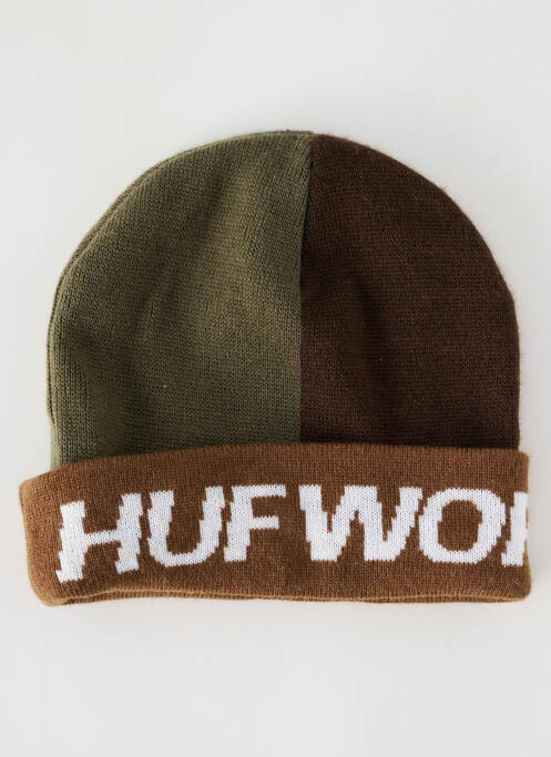 Bonnet vert HUF pour unisexe
