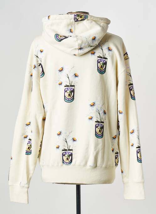Sweat-shirt blanc HUF pour homme