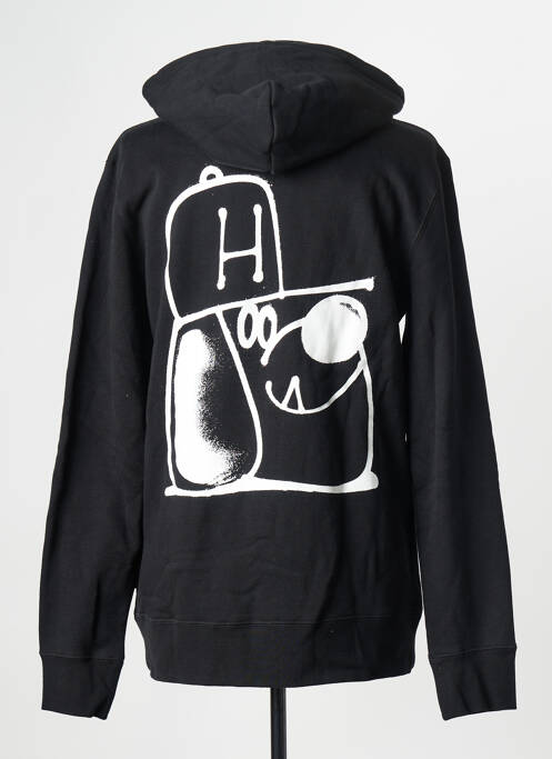 Sweat-shirt noir HUF pour unisexe