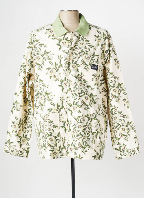 Veste casual blanc HUF pour unisexe