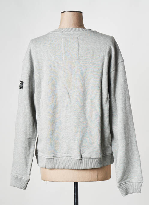Sweat-shirt gris ECOALF pour femme