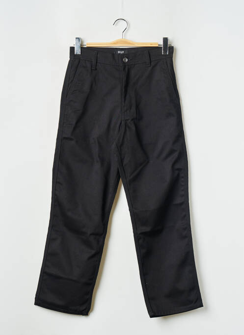 Pantalon droit noir HUF pour homme