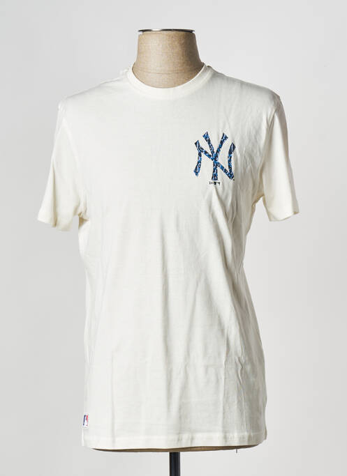 T-shirt blanc NEW ERA pour homme