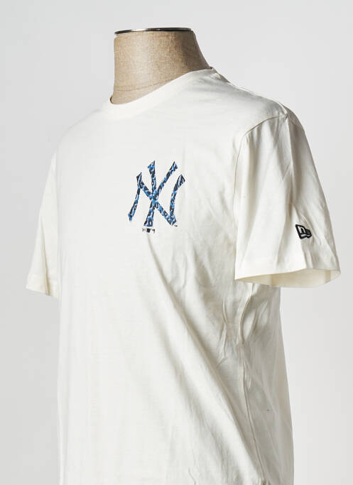 T-shirt blanc NEW ERA pour homme