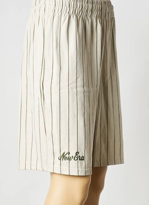 Short beige NEW ERA pour homme