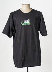 T-shirt noir HUF pour unisexe seconde vue