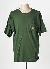 T-shirt vert HUF pour unisexe seconde vue