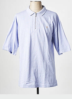 Polo violet FARAH homme